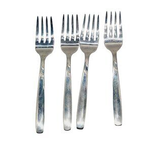 IS Co Stainless Steel Forks 6" Set Of 4 International Silver